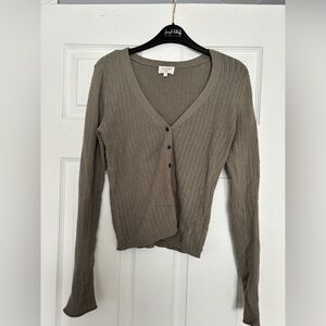 Knit cardigan